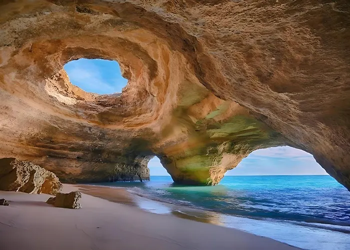 Sea View Apartment, Ac, Wifi, Pool Албуфейра